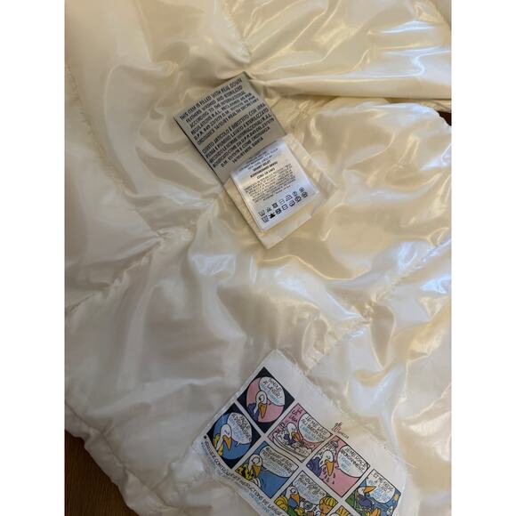 Moncler Puffer Down Ghany Gilet Vest White Size 1 (Small) $1025 - Picture 6 of 10